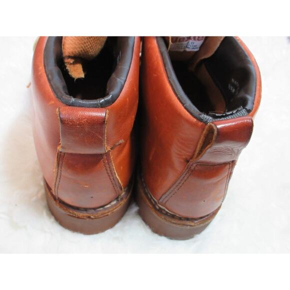 Vintage Men's DEXTER Vibram Leather Hiking Work Boots 722419 W742-2 Size 8.5 - Picture 10 of 16